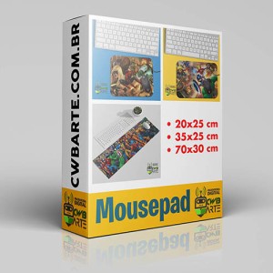 Mockup de mousepads