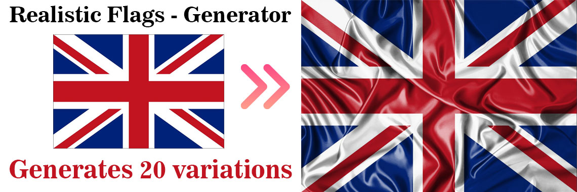 Realistic Flags - Generator