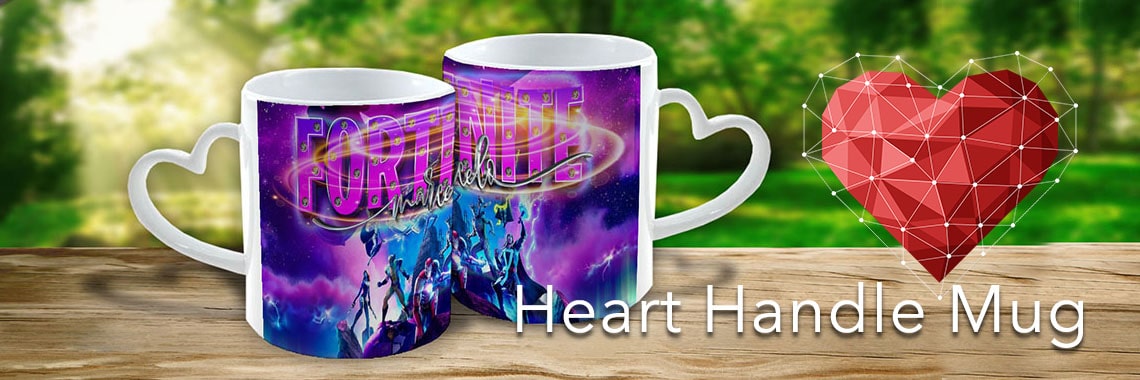 Heart Handle Mug - Mockup