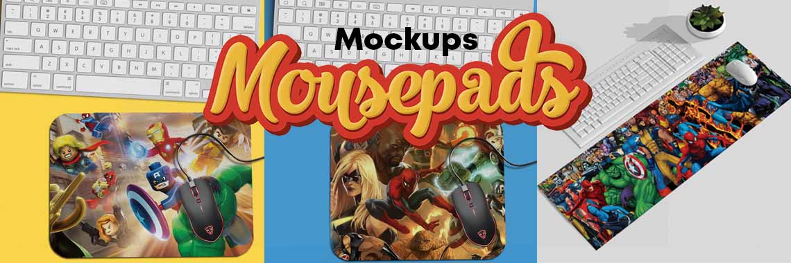 Mousepads Mockups