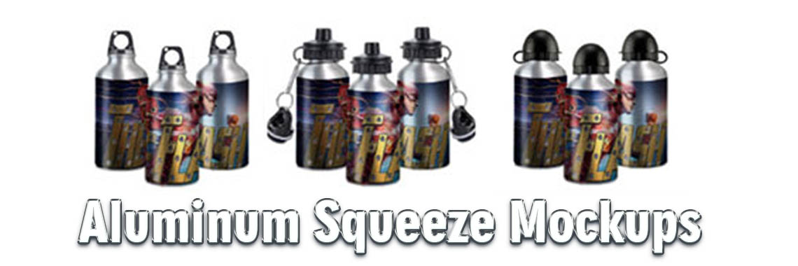 Aluminum Squeeze Mockups