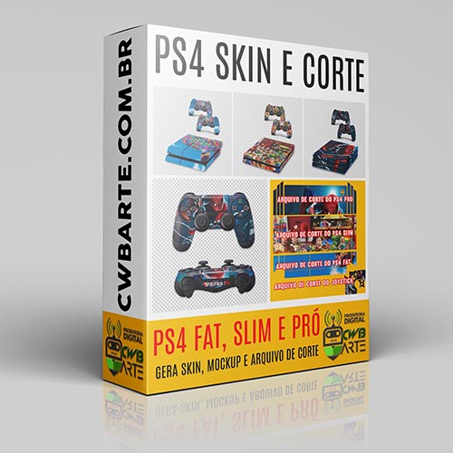 Gerador de Skin para consoles PlayStation 4 - Todos modelos US
